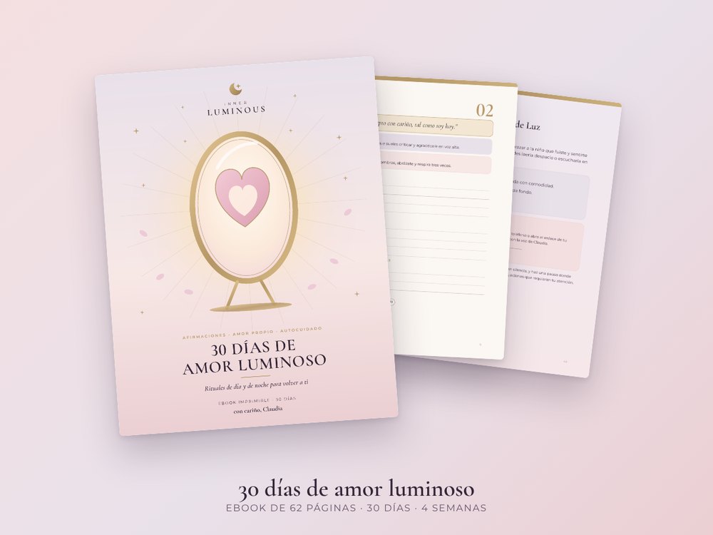 Portada de 30 días de amor luminoso