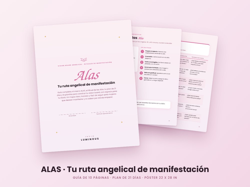 Portada de ALAS · Tu ruta angelical