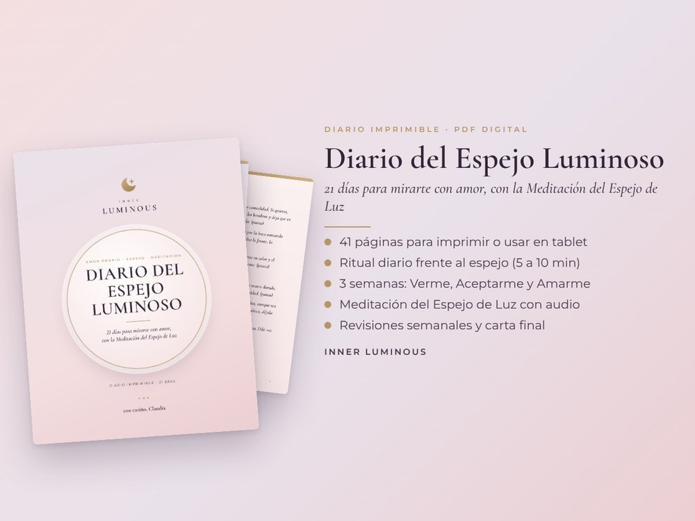 Portada del Diario del Espejo Luminoso