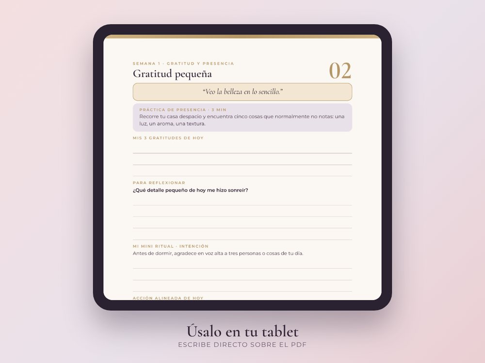 Úsalo en tu tablet y escribe directo sobre el PDF.