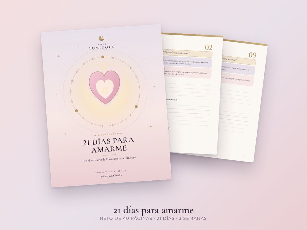 21 días para amarme: reto imprimible de 40 páginas.