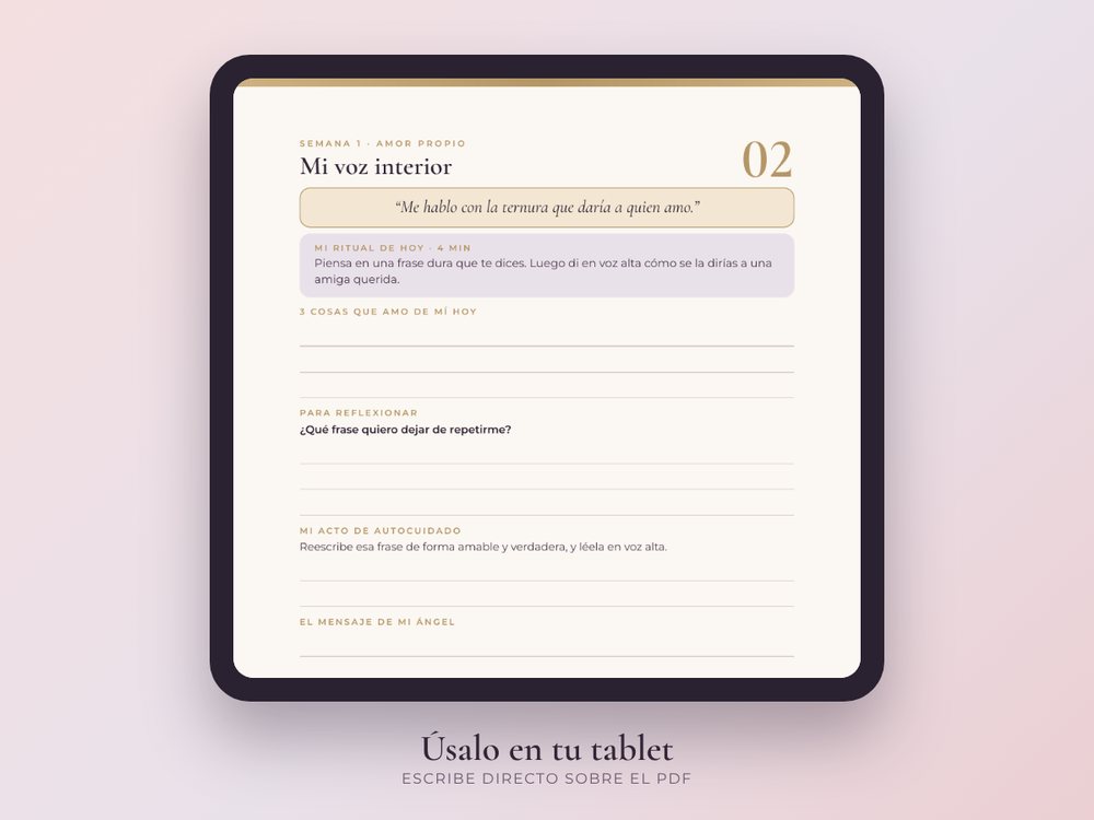 Úsalo en tu tablet y escribe directo sobre el PDF.