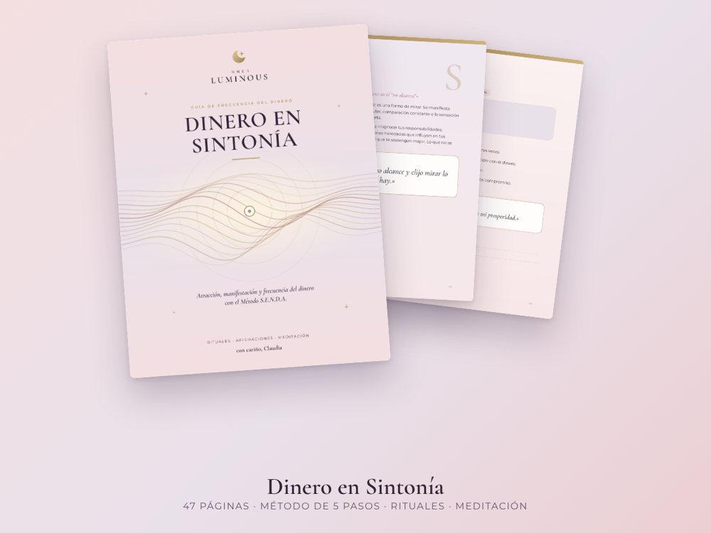 Dinero en Sintonía: guía de frecuencia del dinero.